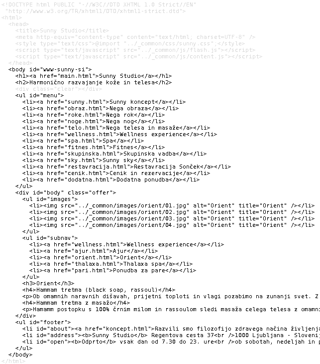xml tagged